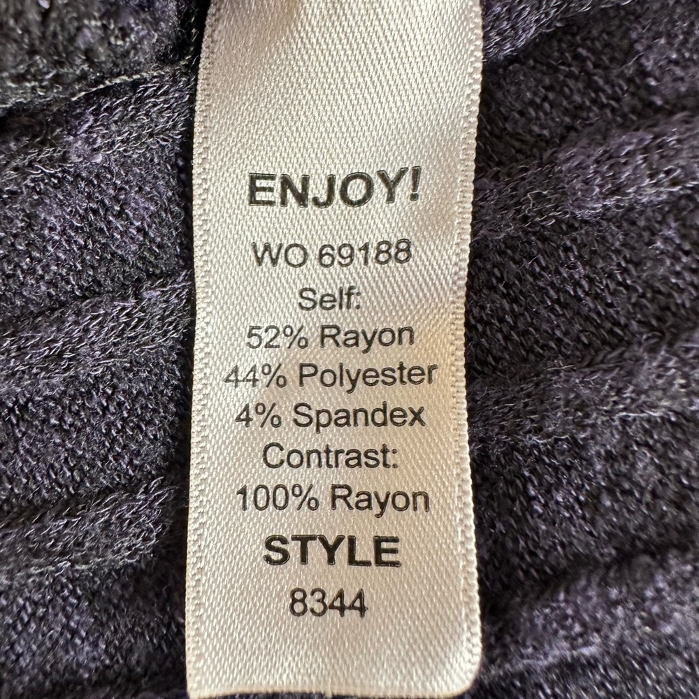 Michael Stars Blue Mock Neck Quarter Sleeve Stretch Ribbed Mini Dress Size Small - Picture 7 of 12